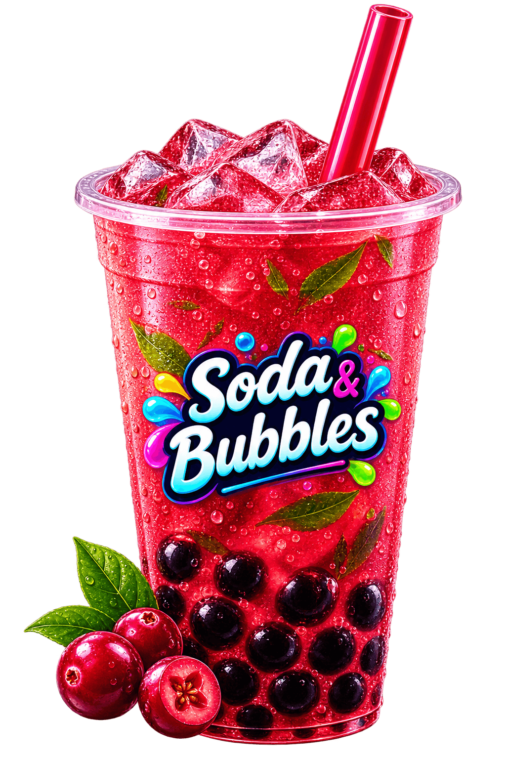 Cranberry — Bubble Tea